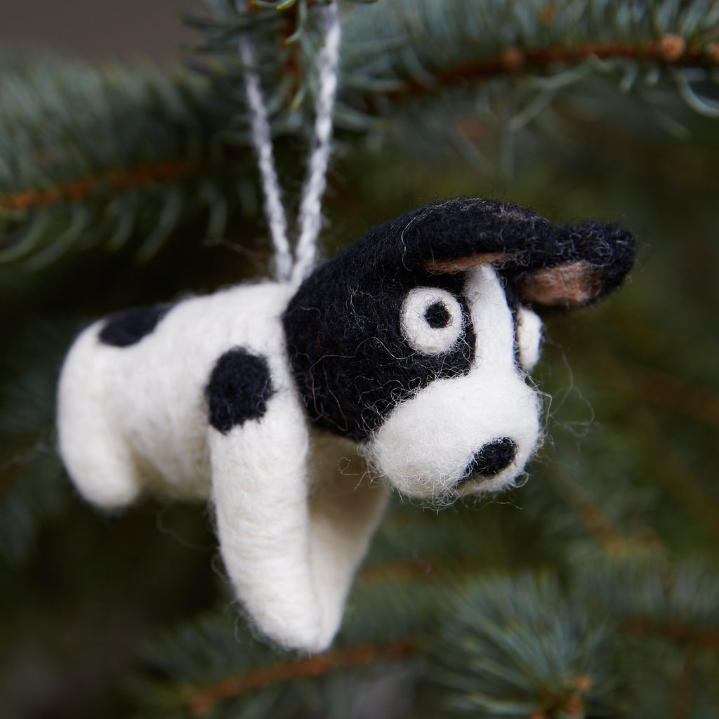Puppy Woolie Ornament