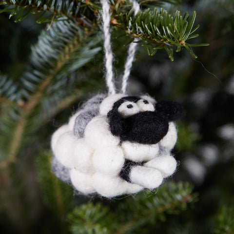 Sheep Woolie Ornament