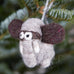 Elephant Woolie Ornament