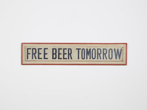 Free Beer Tomorrow Americana Art