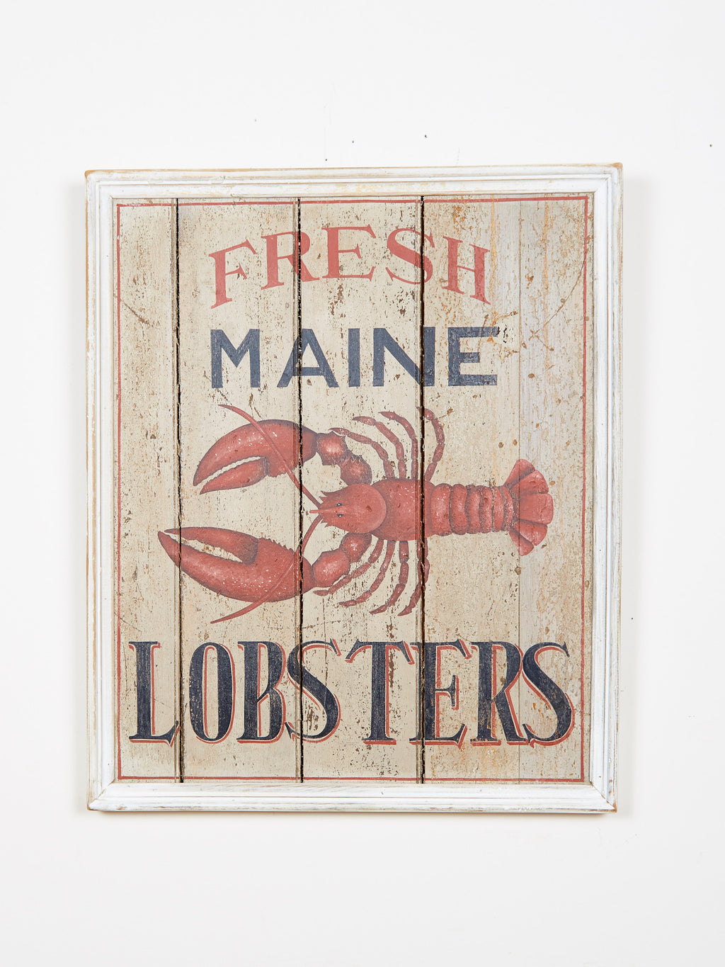 Fresh Maine Lobsters Square Americana Art