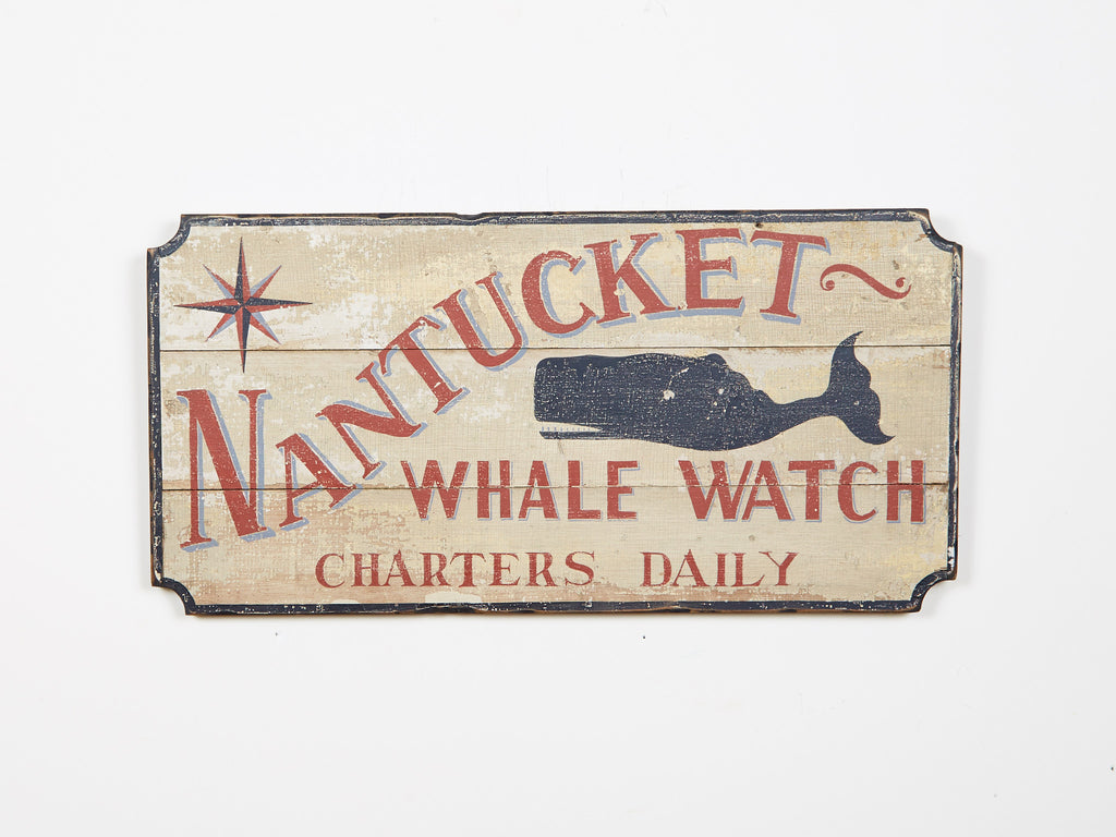 Nantucket Whale Watch, Charters Daily Americana Art