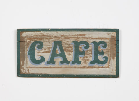 Cafe Sign (A) Americana Art