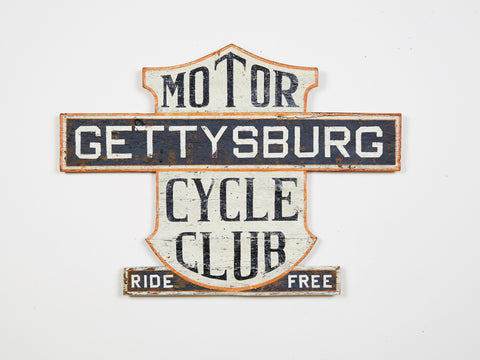 Gettysburg Motorcycle Club, Ride Free Americana Art