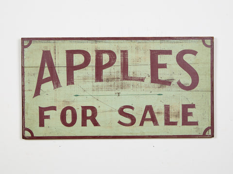 Apples for Sale Americana Art