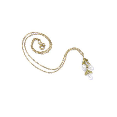 Boxwood Pendant Necklace by Michael Michaud