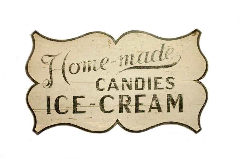 Homemade Candies, Ice Cream Americana Art