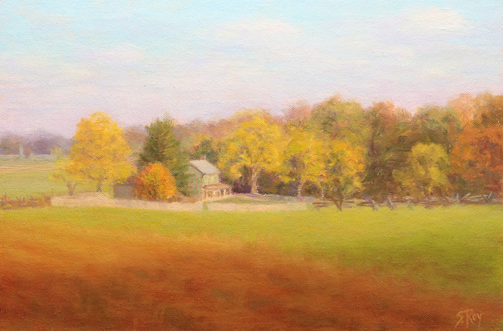 Rose Farm, Gettysburg, Autumn by Simonne Roy