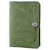 Small Leather Journal - Dragonfly Pond in Fern