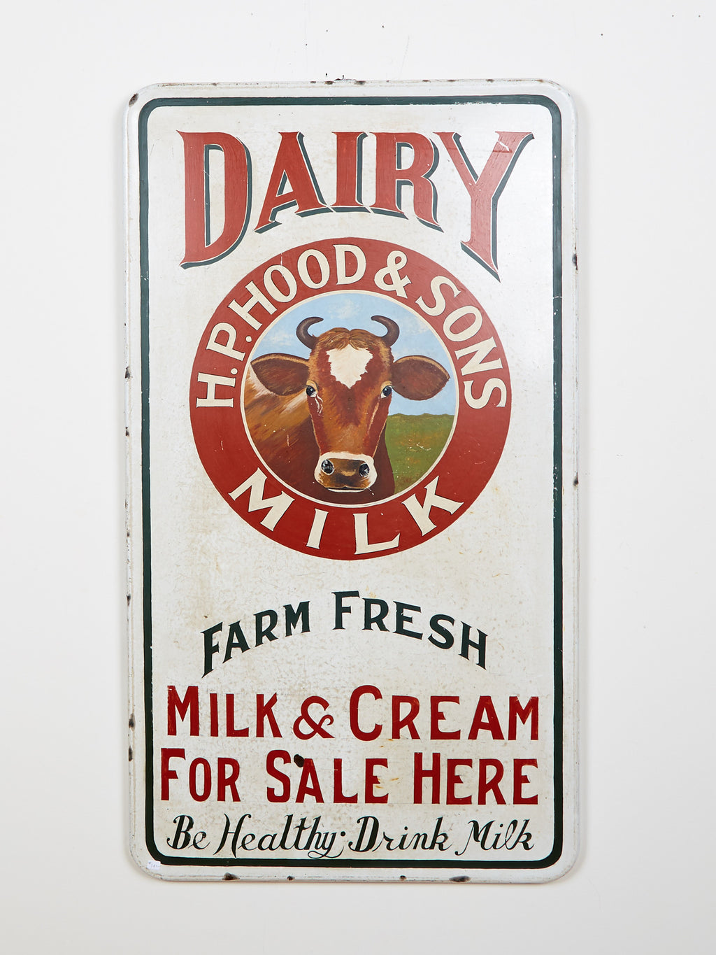Dairy H.P. Hood + Sons Milk Americana Art