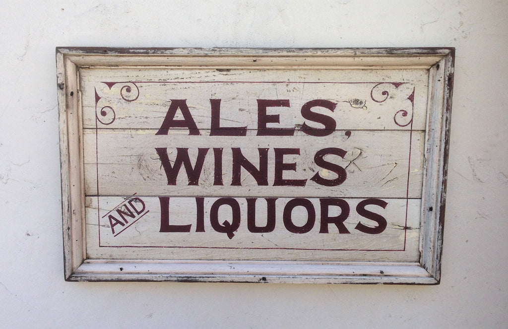 Ales, Wines &amp; Liquors Americana Art