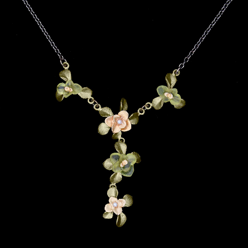 Desert Flower Pendent Necklace by Michael Michaud