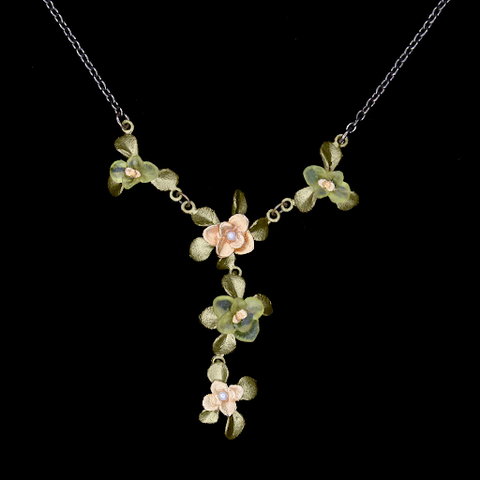 Desert Flower Pendent Necklace by Michael Michaud