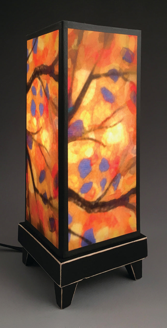 Stained Tree Lamp