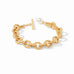 Marbella Link Bracelet Gold Freshwater Pearl by Julie Vos