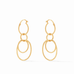 Simone 3-in-1 Earring Gold by Julie Vos