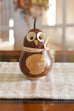 Archie Owl Gourd Miniature