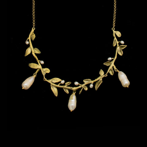 Victorian Vine 16'' Adj. Necklace By Michael Michaud