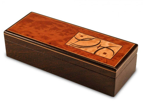 Abstract Curves Jewelry Box