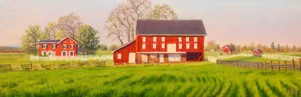 Sherfy Farm, Gettysburg by Simonne Roy