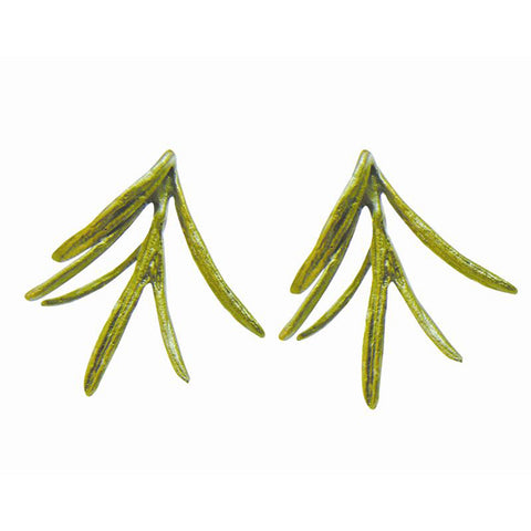 Petite Herb Rosemary Post Earrings by Michael Michaud