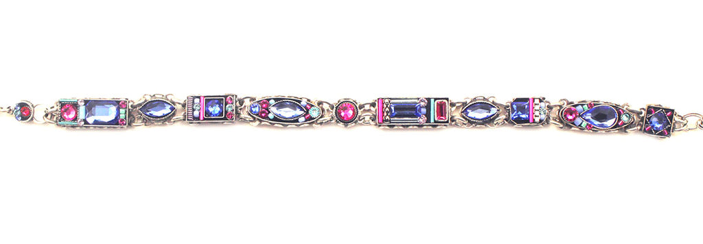 Sapphire Milano Thin Bracelet by Firefly Jewelry