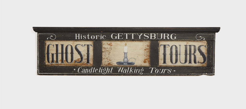 Gettysburg Ghost Tours in White Americana Art