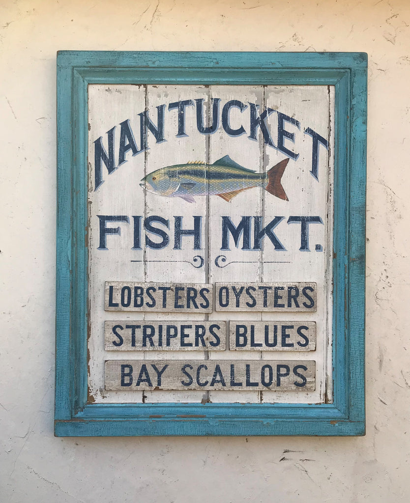 Nantucket Fish Mkt. Americana Art