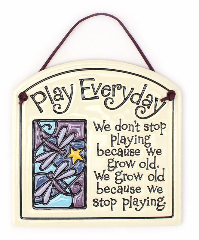 Play Everyday Small Arch Ceramic Tile