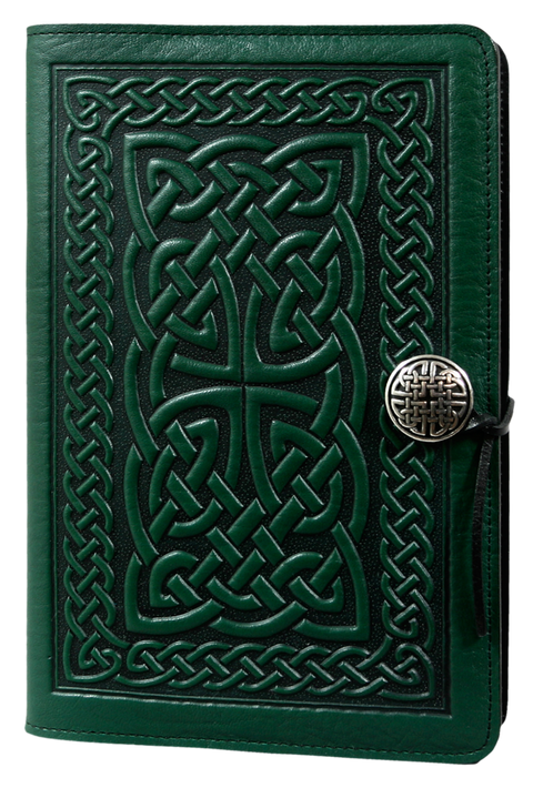 Celtic Braid Large Journal in Green
