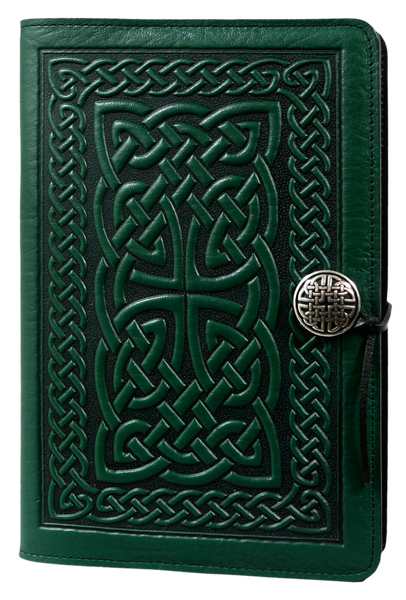 Celtic Braid Large Journal in Green