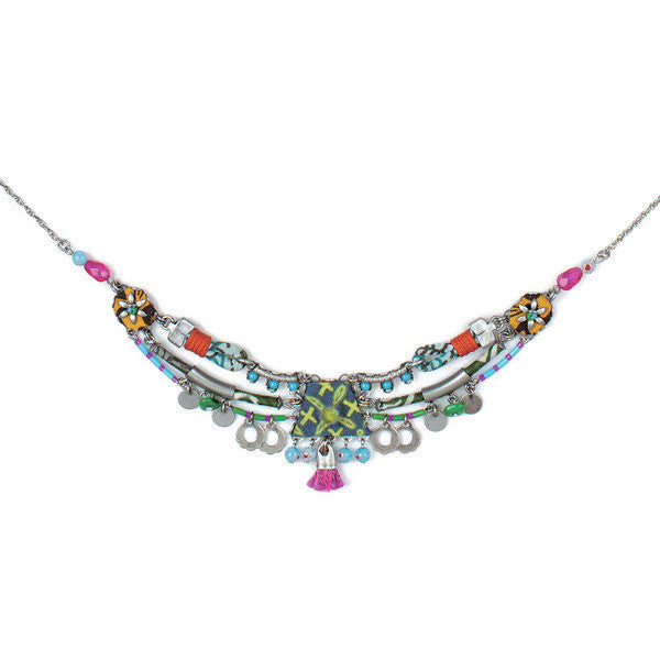 Tulum Cerulean Hip Collection Necklace by Ayala Bar