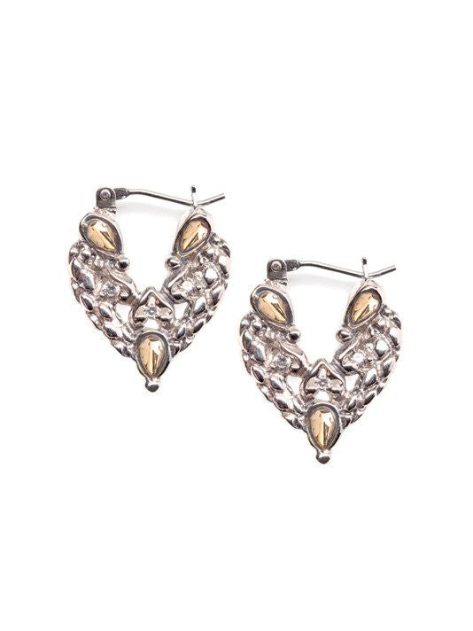 Lattice Collection, Palermo Edition, Wrap Hook Earrings by John Medeiros