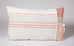 Feed Sack Stripe #3 in Linen, Red and White Stripes, Linen and Red Stripe Pillow