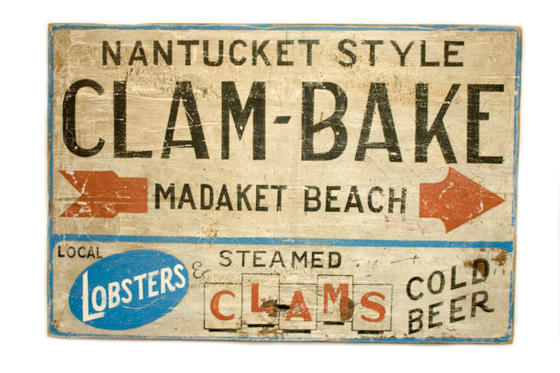 Nantucket Style Clam-Bake Americana Art