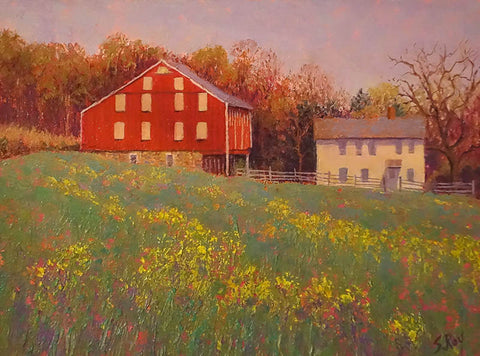 McLean Farm, Gettysburg by Simonne Roy