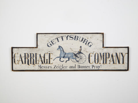 Gettysburg Carriage Company, Joel B. Danner and David Zeigler Americana Art