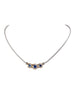 Beijos Three Stone CZ Necklace by John Medeiros