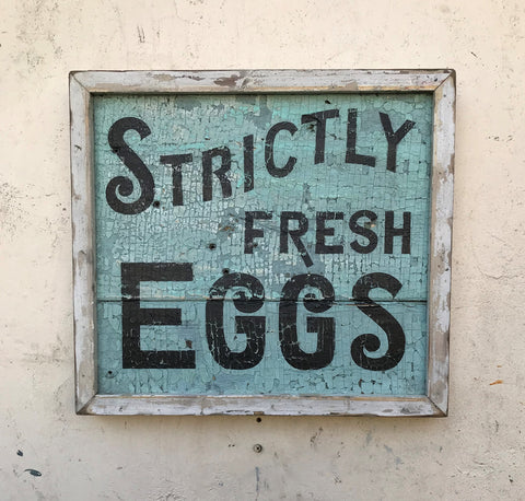 Strictly Fresh Eggs Americana Art