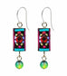 Multi Color Shadowbox Earrings by Firefly Jewelry