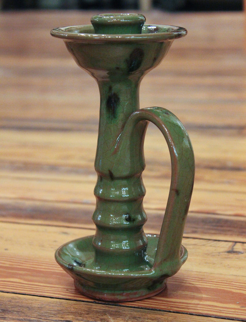 Green Medium Candleholder
