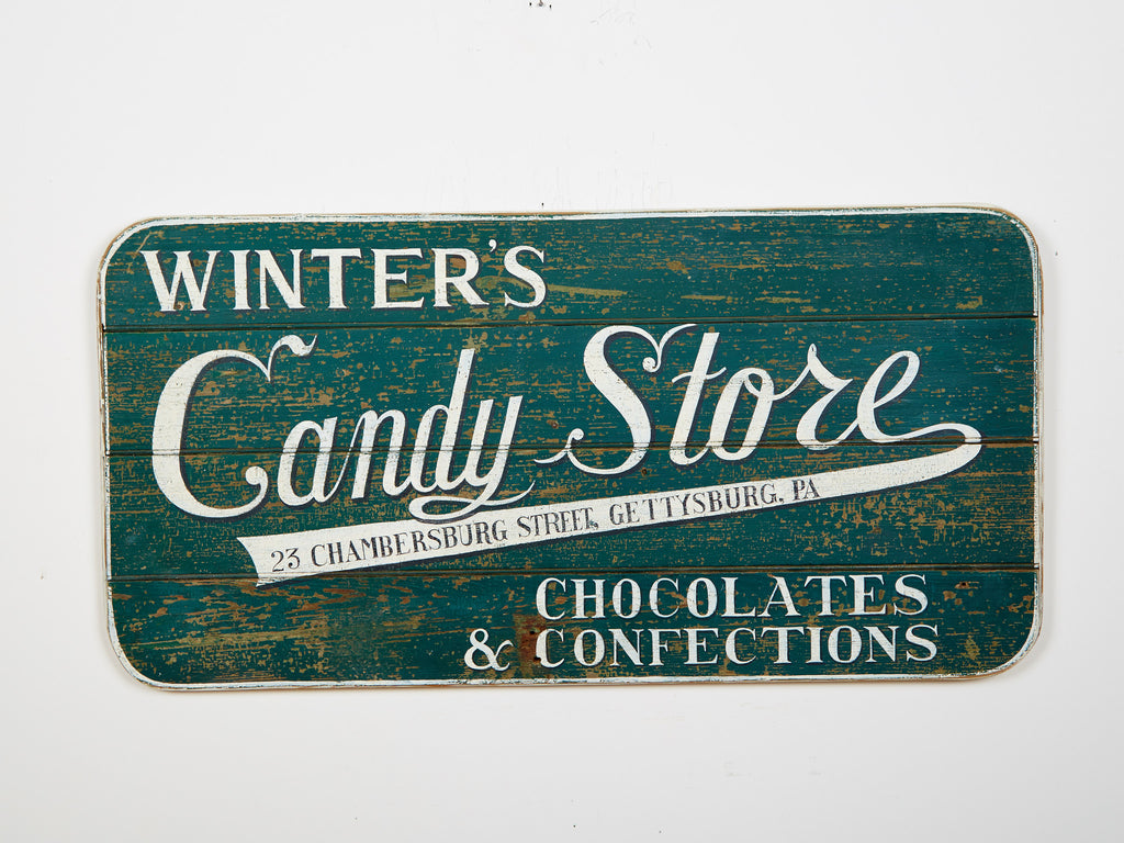 Winter's Candy Store Americana Art