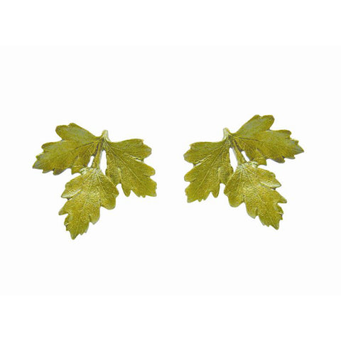 Petite Herb Parsley Post Earrings by Michael Michaud