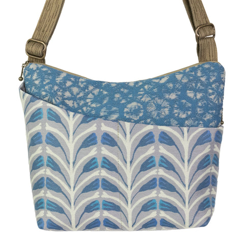 Maruca Cottage Bag in Blue Lily