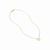 Heart Delicate Necklace Gold Mother of Pearl by Julie Vos