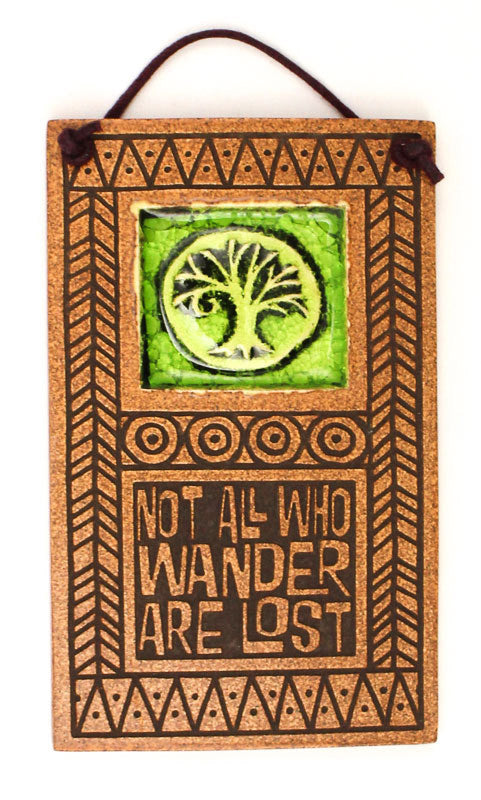 Not all Who Wander Glass and Ceramic Tile