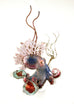 Octopus with Grasses and Coral Wall Art by Bovano