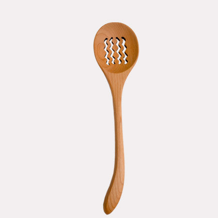 Wide Serving Spoon With Wiggle Slots