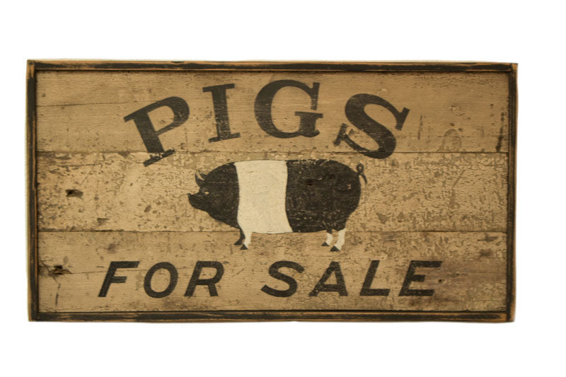 Pigs for Sale Americana Art
