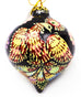 Fire Bird Tear Drop Ceramic Ornament